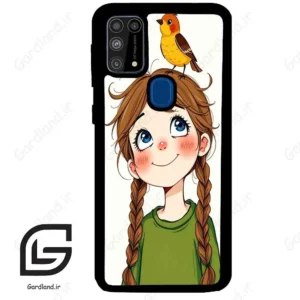 قاب گوشی سامسونگ ام 31 (Galaxy M31 ) طرح دختر کد 2640