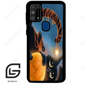 قاب گوشی سامسونگ ام 31 (Galaxy M31 ) طرح گربه کد 2654