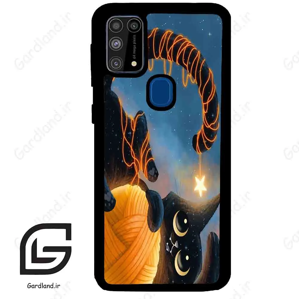 قاب گوشی سامسونگ ام 31 (Galaxy M31 ) طرح گربه کد 2654