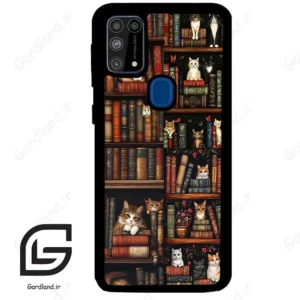 قاب گوشی سامسونگ ام 31 (Galaxy M31 ) طرح کتابخانه کد 2675