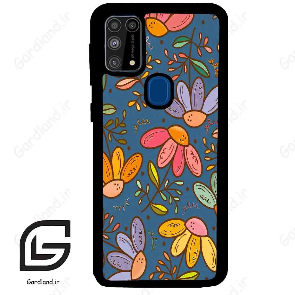 قاب گوشی سامسونگ ام 31 (Galaxy M31 ) طرح گل کد 2685