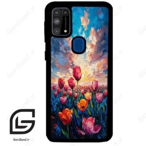 قاب گوشی سامسونگ ام 31 (Galaxy M31 ) طرح گل کد 2687