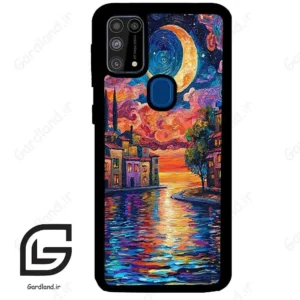 قاب گوشی سامسونگ ام 31 (Galaxy M31 ) طرح ماه کد 2699