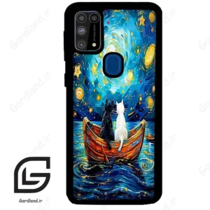 قاب گوشی سامسونگ ام 31 (Galaxy M31 ) طرح گربه کد 2727