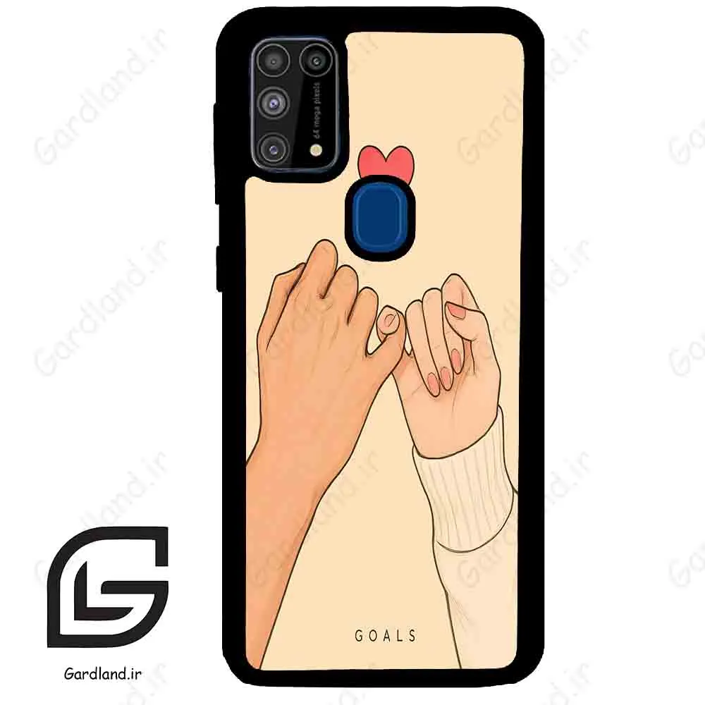 قاب گوشی سامسونگ ام 31 (Galaxy M31 ) طرح عشق کد 2738