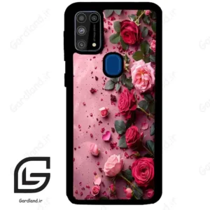 قاب گوشی سامسونگ ام 31 (Galaxy M31 ) طرح رز کد 2744