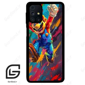 قاب گوشی سامسونگ ام 31 اس (Galaxy M31s ) طرح سوپرماریو کد 2016