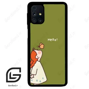 قاب گوشی سامسونگ ام 31 اس (Galaxy M31s ) طرح دخترانه کد 2044