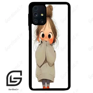 قاب گوشی سامسونگ ام 31 اس (Galaxy M31s ) طرح دخترانه کد 2054