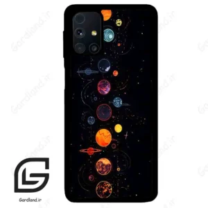 قاب گوشی سامسونگ ام 31 اس (Galaxy M31s ) طرح کهکشان کد 2062