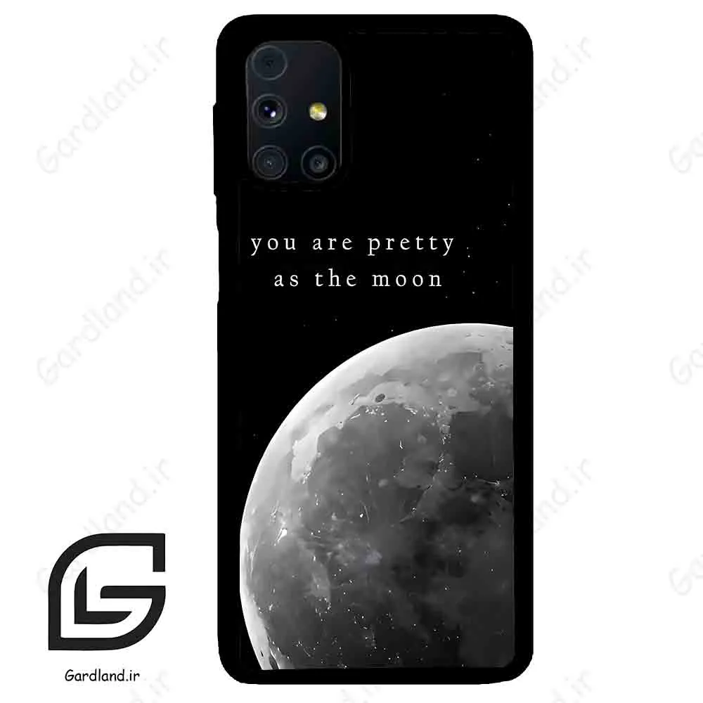 قاب گوشی سامسونگ ام 31 اس (Galaxy M31s ) طرح ماه کد 2140