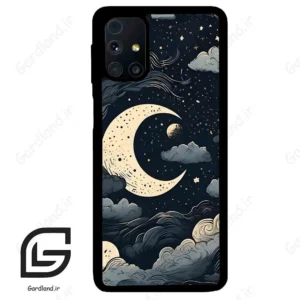قاب گوشی سامسونگ ام 31 اس (Galaxy M31s ) طرح ماه کد 2173