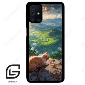 قاب گوشی سامسونگ ام 31 اس (Galaxy M31s ) طرح گربه کد 2203