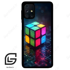 قاب گوشی سامسونگ ام 31 اس (Galaxy M31s ) طرح مکعب کد 2222
