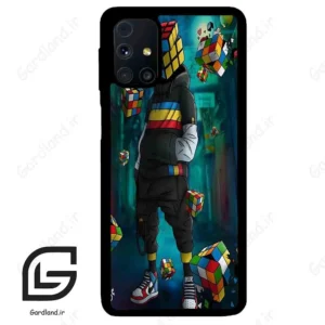 قاب گوشی سامسونگ ام 31 اس (Galaxy M31s ) طرح مکعب کد 2229