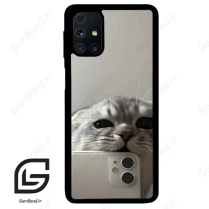 قاب گوشی سامسونگ ام 31 اس (Galaxy M31s ) طرح گربه کد 2246