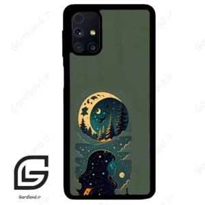 قاب گوشی سامسونگ ام 31 اس (Galaxy M31s ) طرح ماه کد 2267