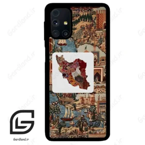 قاب گوشی سامسونگ ام 31 اس (Galaxy M31s ) طرح نقشه ایران کد 2287