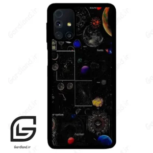 قاب گوشی سامسونگ ام 31 اس (Galaxy M31s ) طرح فضانورد کد 2308