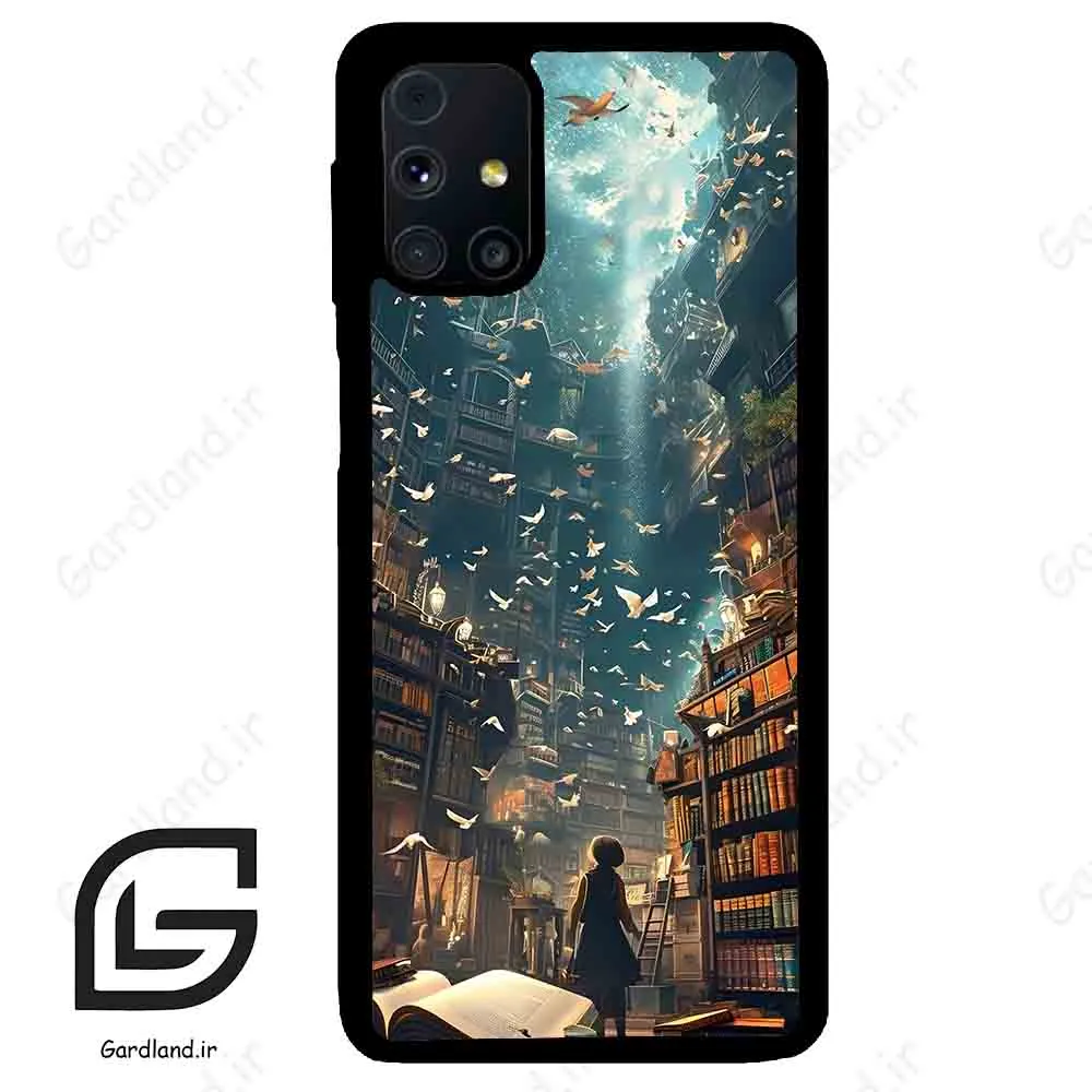 قاب گوشی سامسونگ ام 31 اس (Galaxy M31s ) طرح کتاب کد 2323