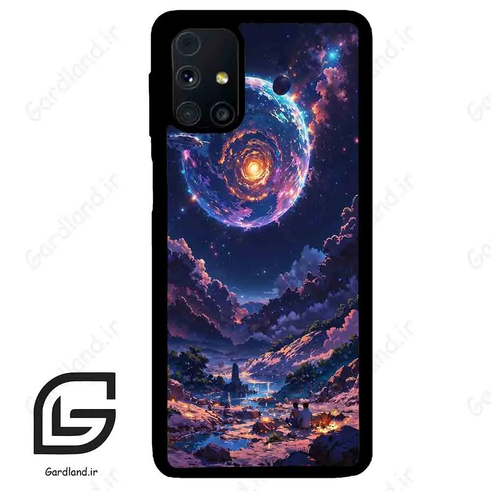 قاب گوشی سامسونگ ام 31 اس (Galaxy M31s ) طرح ماه کد 2344