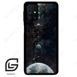 قاب گوشی سامسونگ ام 31 اس (Galaxy M31s ) طرح کهکشان کد 2350