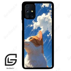 قاب گوشی سامسونگ ام 31 اس (Galaxy M31s ) طرح گربه کد 2366