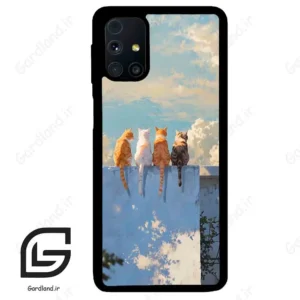 قاب گوشی سامسونگ ام 31 اس (Galaxy M31s ) طرح گربه کد 2367