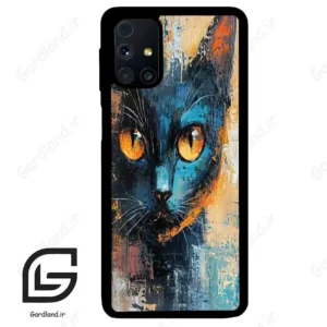 قاب گوشی سامسونگ ام 31 اس (Galaxy M31s ) طرح گربه کد 2397