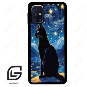 قاب گوشی سامسونگ ام 31 اس (Galaxy M31s ) طرح گربه کد 2438