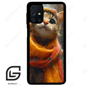 قاب گوشی سامسونگ ام 31 اس (Galaxy M31s ) طرح گربه کد 2440