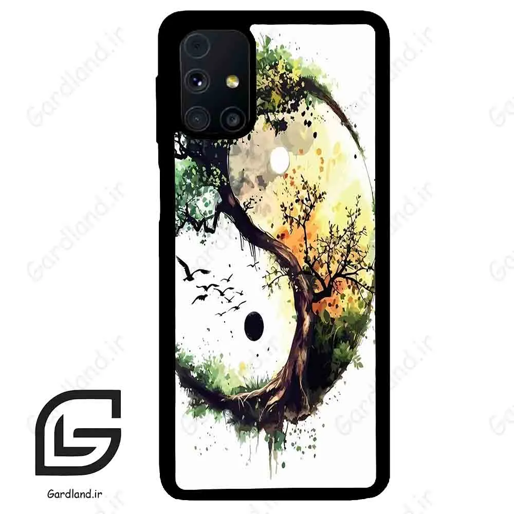 قاب گوشی سامسونگ ام 31 اس (Galaxy M31s ) طرح یین کد 2446
