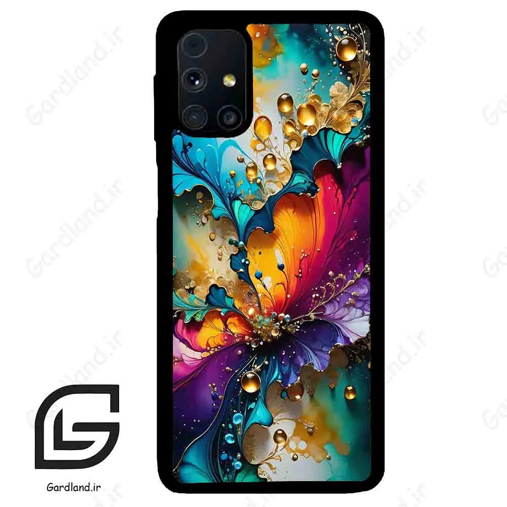 قاب گوشی سامسونگ ام 31 اس (Galaxy M31s ) طرح ابرنگی کد 2447