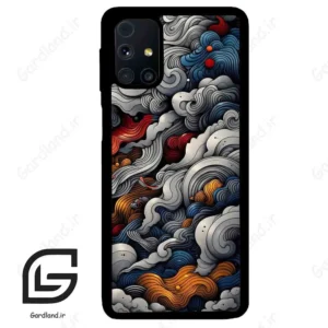 قاب گوشی سامسونگ ام 31 اس (Galaxy M31s ) طرح ابرنگی کد 2448