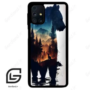 قاب گوشی سامسونگ ام 31 اس (Galaxy M31s ) طرح خرس کد 2449
