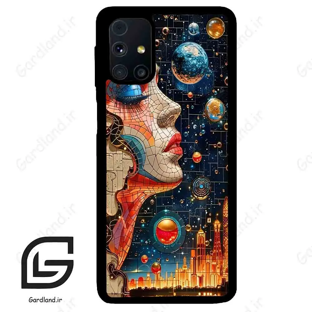 قاب گوشی سامسونگ ام 31 اس (Galaxy M31s ) طرح چهره کد 2452