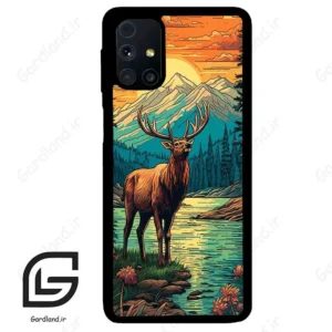 قاب گوشی سامسونگ ام 31 اس (Galaxy M31s ) طرح گوزن کد 2471