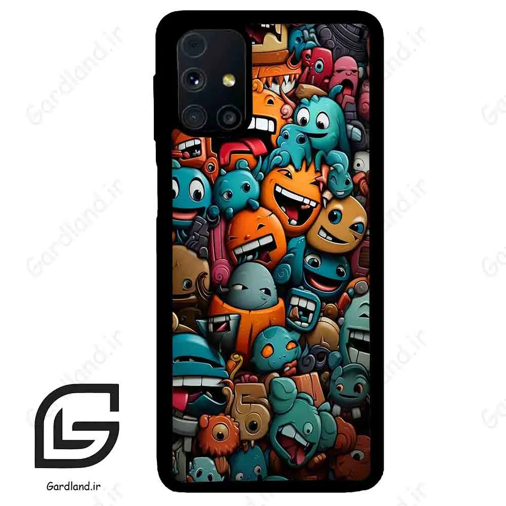 قاب گوشی سامسونگ ام 31 اس (Galaxy M31s ) طرح استیکر کد 2478