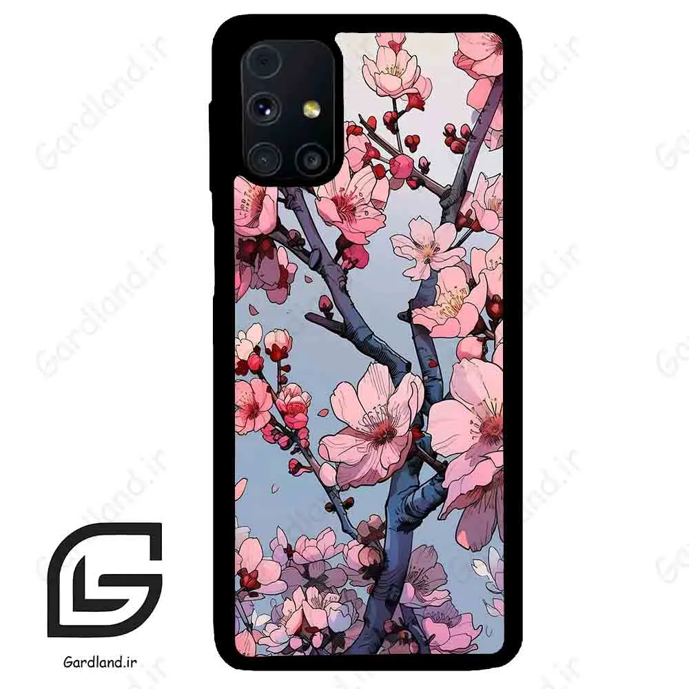 قاب گوشی سامسونگ ام 31 اس (Galaxy M31s ) طرح شکوفه کد 2481