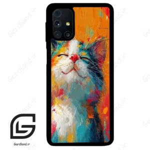 قاب گوشی سامسونگ ام 31 اس (Galaxy M31s ) طرح گربه کد 2489