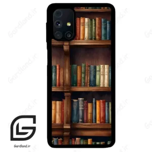 قاب گوشی سامسونگ ام 31 اس (Galaxy M31s ) طرح کتابخانه کد 2527