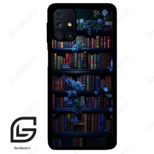 قاب گوشی سامسونگ ام 31 اس (Galaxy M31s ) طرح کتابخانه کد 2528