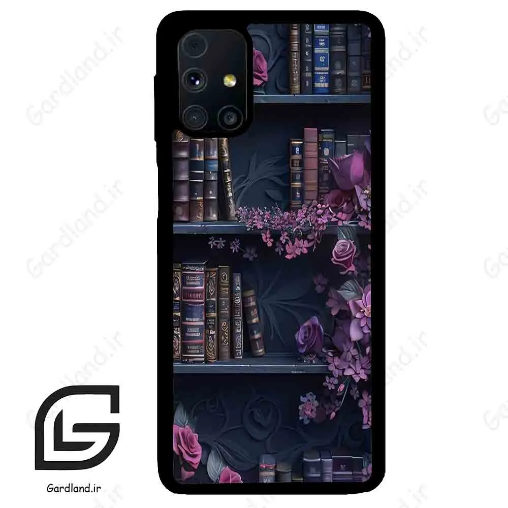 قاب گوشی سامسونگ ام 31 اس (Galaxy M31s ) طرح کتابخانه کد 2529
