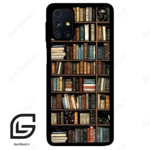 قاب گوشی سامسونگ ام 31 اس (Galaxy M31s ) طرح کتابخانه کد 2533