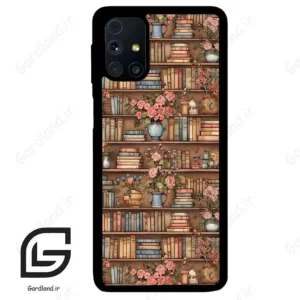 قاب گوشی سامسونگ ام 31 اس (Galaxy M31s ) طرح کتابخانه کد 2535