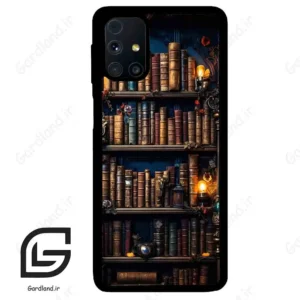 قاب گوشی سامسونگ ام 31 اس (Galaxy M31s ) طرح کتابخانه کد 2541
