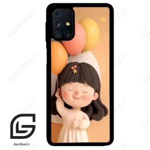 قاب گوشی سامسونگ ام 31 اس (Galaxy M31s ) طرح دختر کد 2568