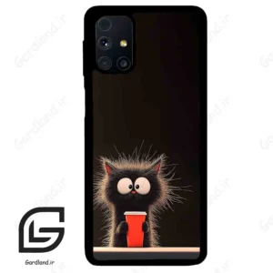 قاب گوشی سامسونگ ام 31 اس (Galaxy M31s ) طرح گربه کد 2580