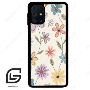 قاب گوشی سامسونگ ام 31 اس (Galaxy M31s ) طرح گل کد 2587