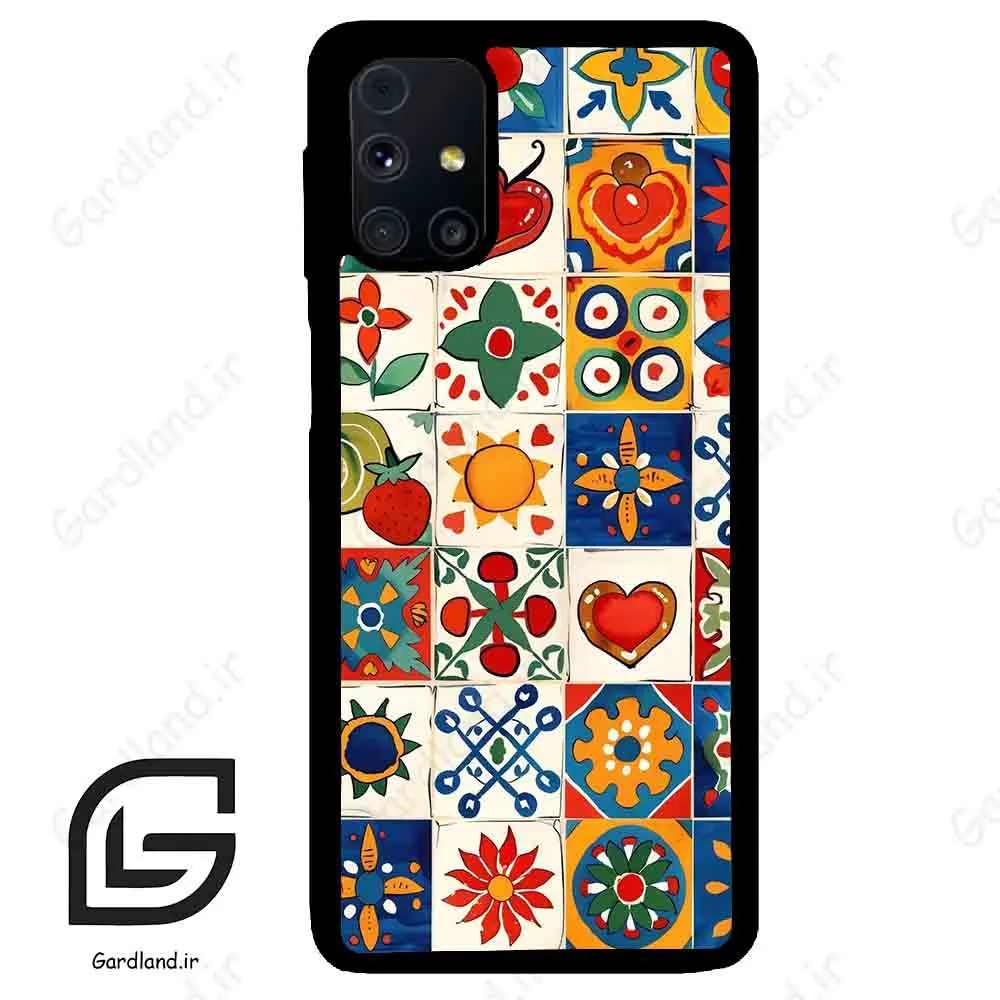 قاب گوشی سامسونگ ام 31 اس (Galaxy M31s ) طرح کاشی کد 2594